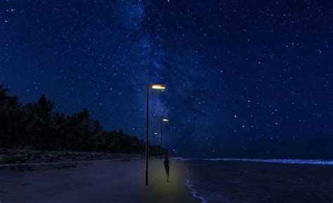 Free stock photo of 4k wallpaper, beach, constellations