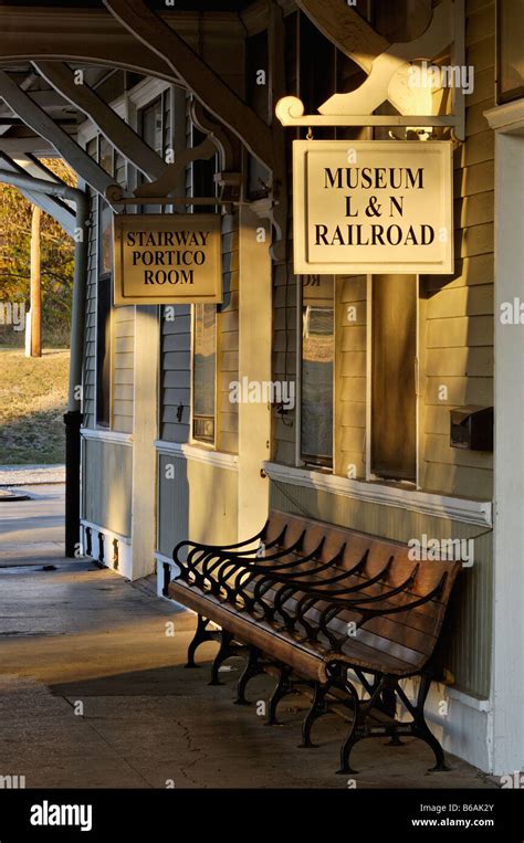 L&N Railroad Depot and Museum in Etowah Tennessee Stock Photo - Alamy