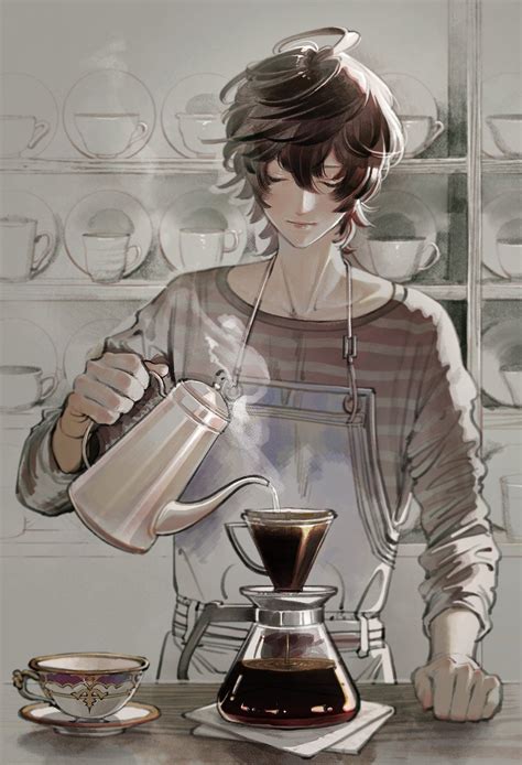 Coffee Manga Anime Art - #coffee #manga #anime #art | Anime art, Anime ...