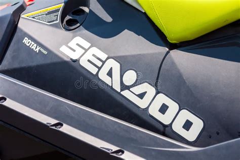 Close Up of Jet Ski with Sea-Doo BRP Logo Editorial Image - Image of ...