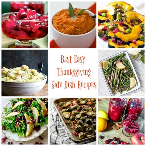 Best Easy Thanksgiving Side Dish Recipes