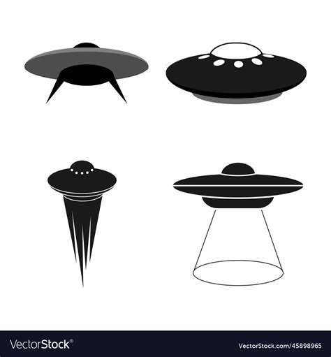 Ufo icon Royalty Free Vector Image - VectorStock