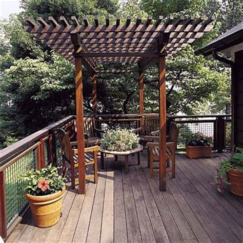 Deck Shade Pergola Plans PDF Woodworking