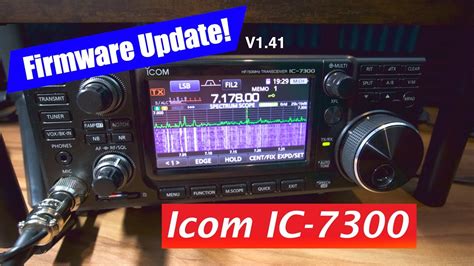 Firmware Updates on Icom IC-7300 | Quick and Easy Process! | How to update Firmware to V1.41 ...