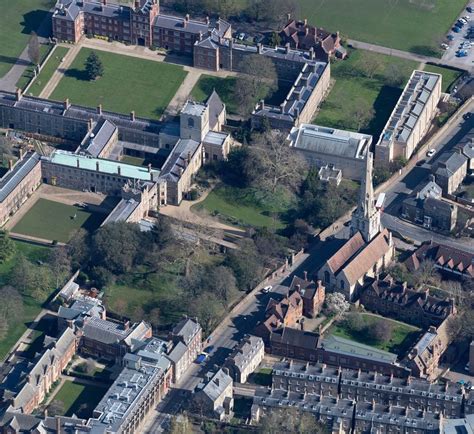 Jesus College Cambridge aerial image Aerial Images, Cambridge University, Aerial View, Paris ...