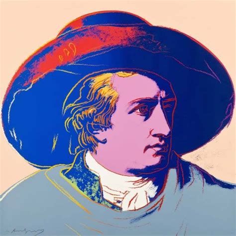 Andy Warhol Goethe for sale | FRANK FLUEGEL GALERIE