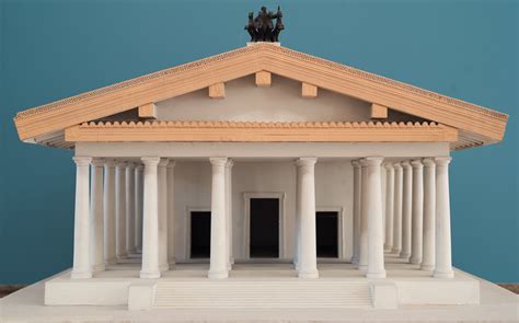 Reconstruction model of the Temple of Jupiter Capitolinus, Rome - a ...