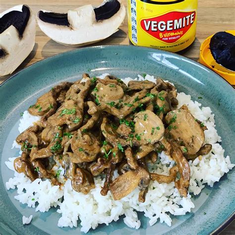 Stroganoff with Vegemite Recipe - Peter's Food Adventures