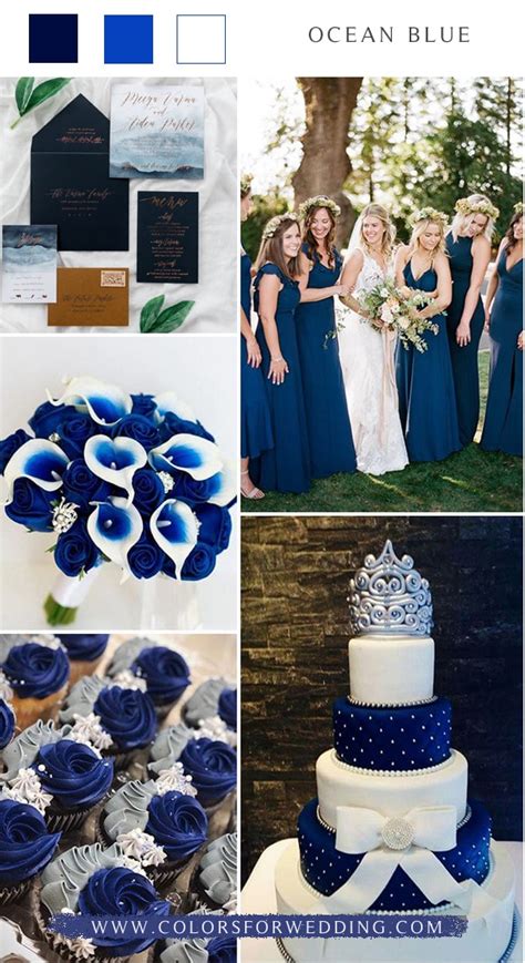 10 Blue Wedding Color Palettes for Your Big Day 2024