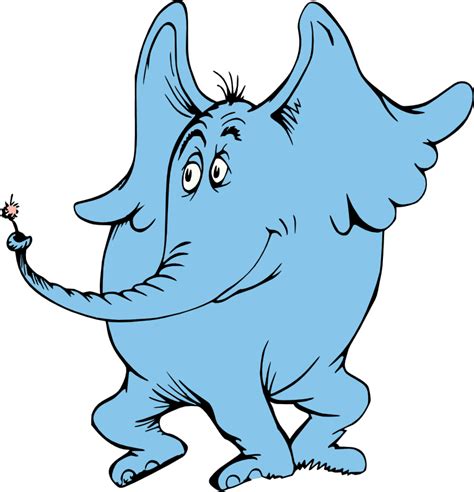 Horton Hears A Who Clipart | Dr seuss clipart, Seuss baby shower, Dr ...