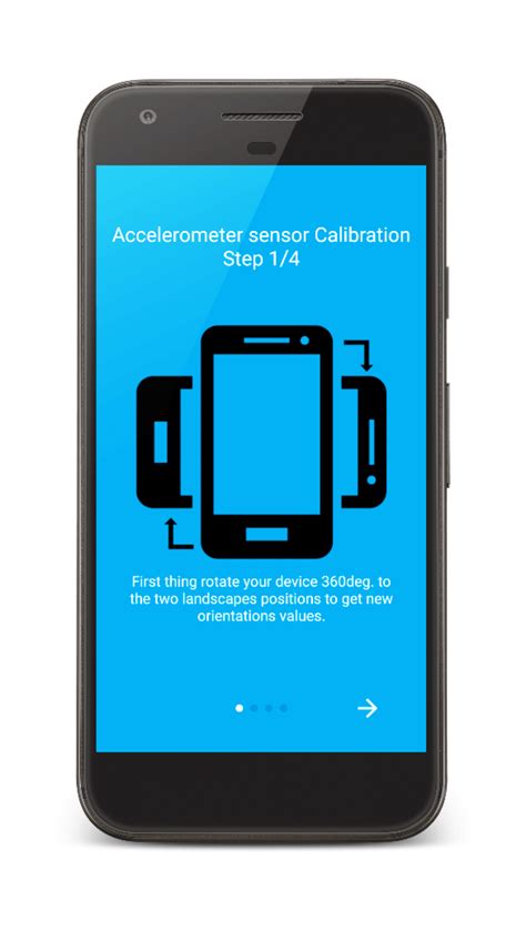 Accelerometer sensor Calibrato for Android - Download