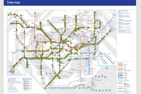 The Tube map that shows exactly where all trains are at any time on the ...