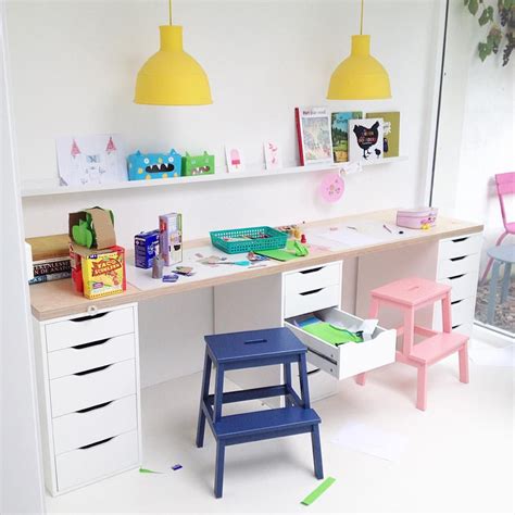 Ikea kids desk hack, facile à réaliser Ikea Kids Desk, Kids Workspace ...