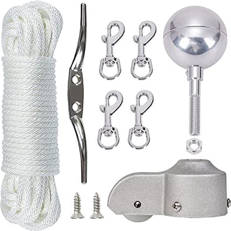 The Best Flagpole Rope and Pulley Kit for Your Flag Display Needs