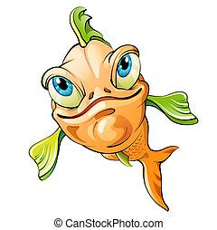 Smiling fish Vector Clip Art Royalty Free. 5,693 Smiling fish clipart vector EPS illustrations ...