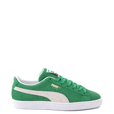 Mens Puma Suede Athletic Shoe - Green | Journeys