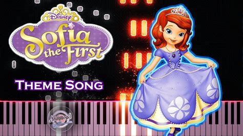 Sofia The First Theme Song Piano Tutorial - YouTube