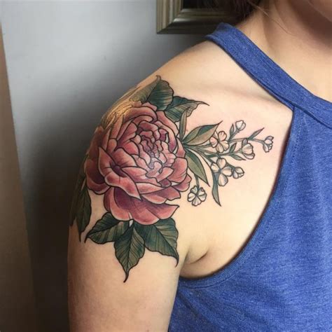 85+ Best Peony Tattoo Designs & Meanings - Powerful & Artistic (2019)