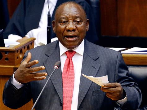 Cyril Ramaphosa elected as President of South Africa