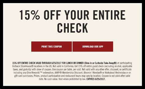 outback - Extreme Couponing & Deals