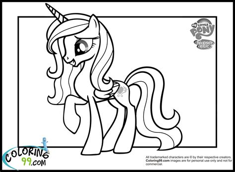 Princess Cadence Coloring Pages | Minister Coloring