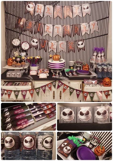 Nightmare Before Christmas Birthday Party Ideas | Photo 1 of 4 ...