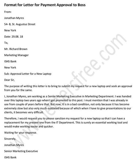 Proposal Approval Letter Example | Onvacationswall.com