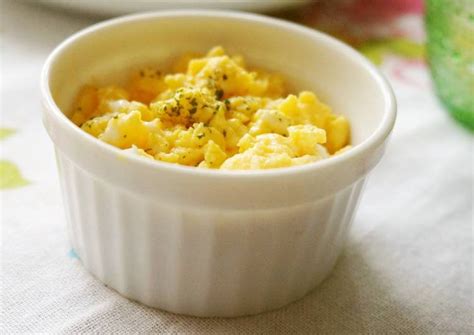 Easy Microwave Scrambled Eggs Recipe by cookpad.japan - Cookpad