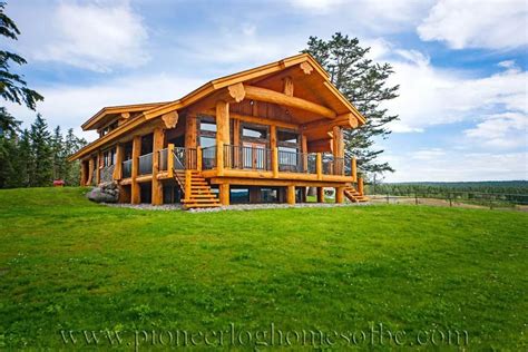 Pioneer Log Homes Floor Plans: Goldrush | Pioneer Log Homes of BC