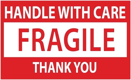 Fragile Label Printable | printable label templates