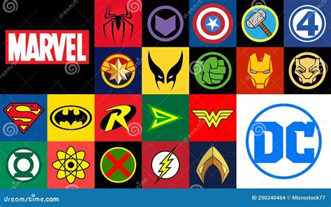 Superhero Logos Marvel