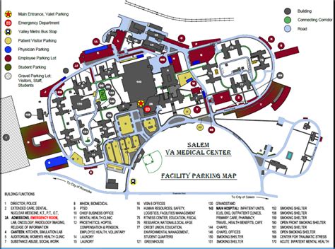 Campus Map | VA Salem Health Care | Veterans Affairs