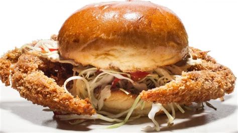 Fried Soft-Shell Crab Sandwich Recipe | Bon Appétit