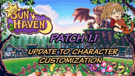 Sun Haven - 1.1 Patch | Update to Character Customization - YouTube