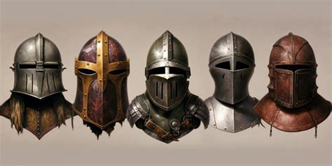 Medieval Helmets: A Guide to Varied Designs