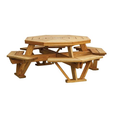 Shop Octagon Picnic Table | Handcrafted Amish Furniture from Country Lane Furniture