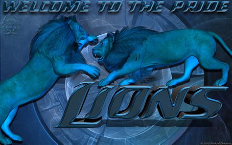 Wallpapers By Wicked Shadows: Detroit Lions Welcome to the Pride Wallpaper