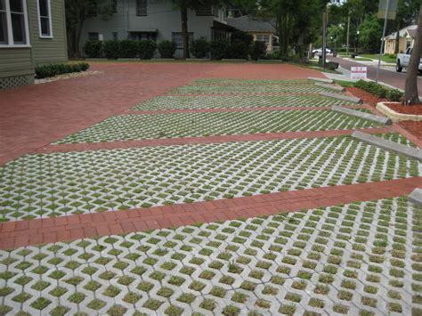 Porous Pavement | This parking lot is very attractive and be… | Flickr