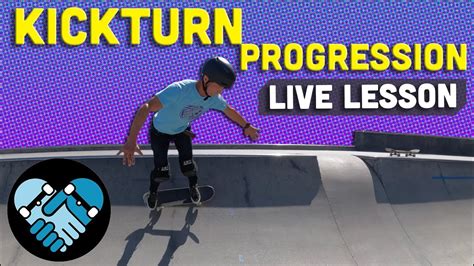 How to Kickturn on a skateboard. Progression Skateboarding Lesson. - YouTube