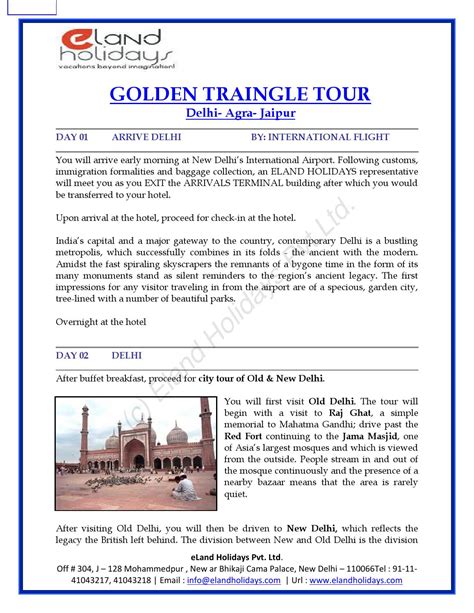 Golden Triangle Tour by Golden Triangel Tour - Issuu