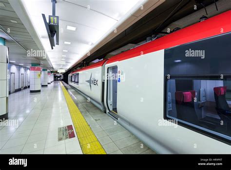 Narita Express Train at Narita International Airport Station, Japan Stock Photo: 134825232 - Alamy