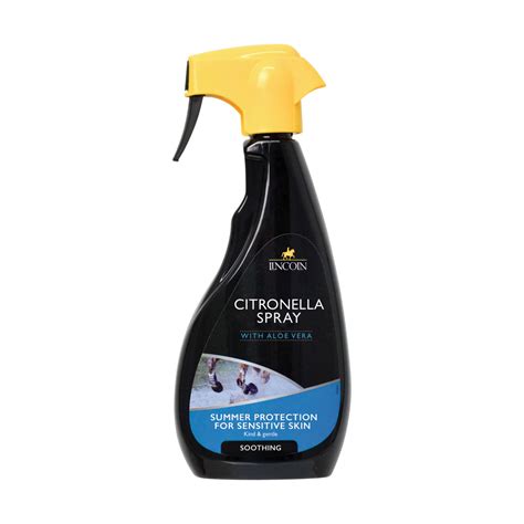 Lincoln Citronella Spray with Aloe Vera (500ml) | Manor Equestrian