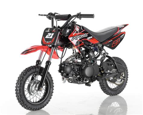 Apollo 70cc dirt bike (#21) semi automatic