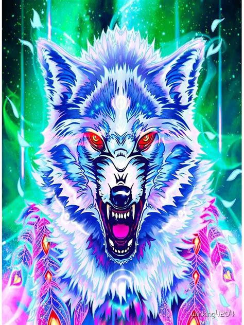 "Alpha Wolf Wallpaper" Poster by winking4204 | Redbubble