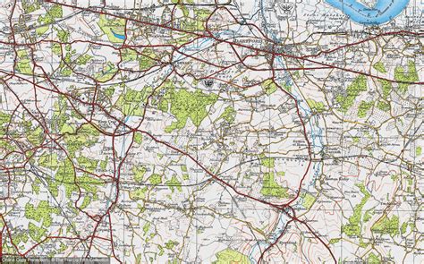 Old Maps of Hextable, Kent - Francis Frith