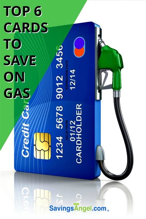 Top 6 Cards to Save on Gas