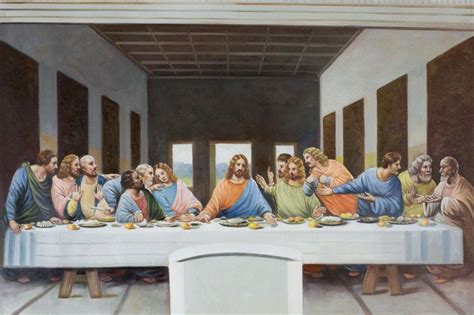Da Vinci, The Last Supper - Canvas Art & Reproduction Oil Paintings