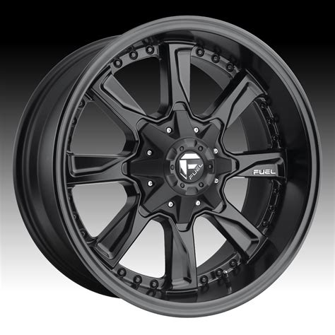 Fuel Hydro D604 Matte Black Custom Truck Wheels Rims - Fuel - 1PC ...