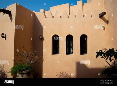 Traditional Arabic Architecture - Qatar Stock Photo - Alamy