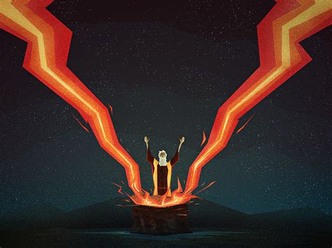 Fire From Heaven Final by Joe Cavazos on Dribbble